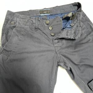 G-Star RawCorrect Blue Lightweight Zip Fly Slash Pocket Bronson Slim Pants 29-32